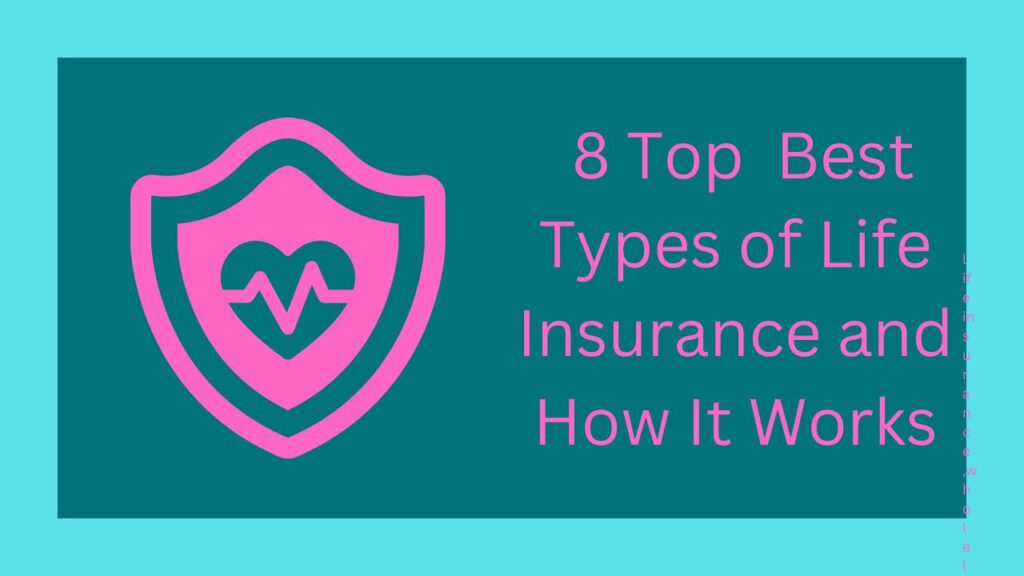 8 Top Best Types of Life Insurance and How It Works