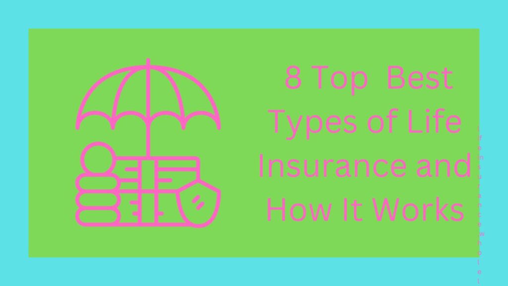 8 Top Best Types of Life Insurance and How It Works