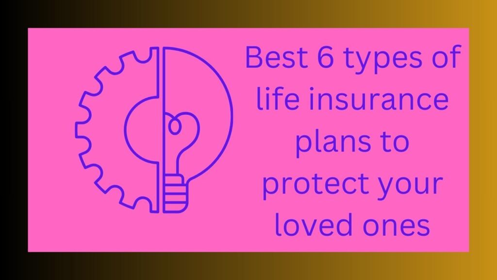 Best 6 types of life insurance plans to protect your loved ones